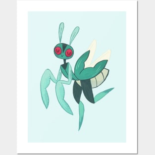 Dancing Mantis Posters and Art